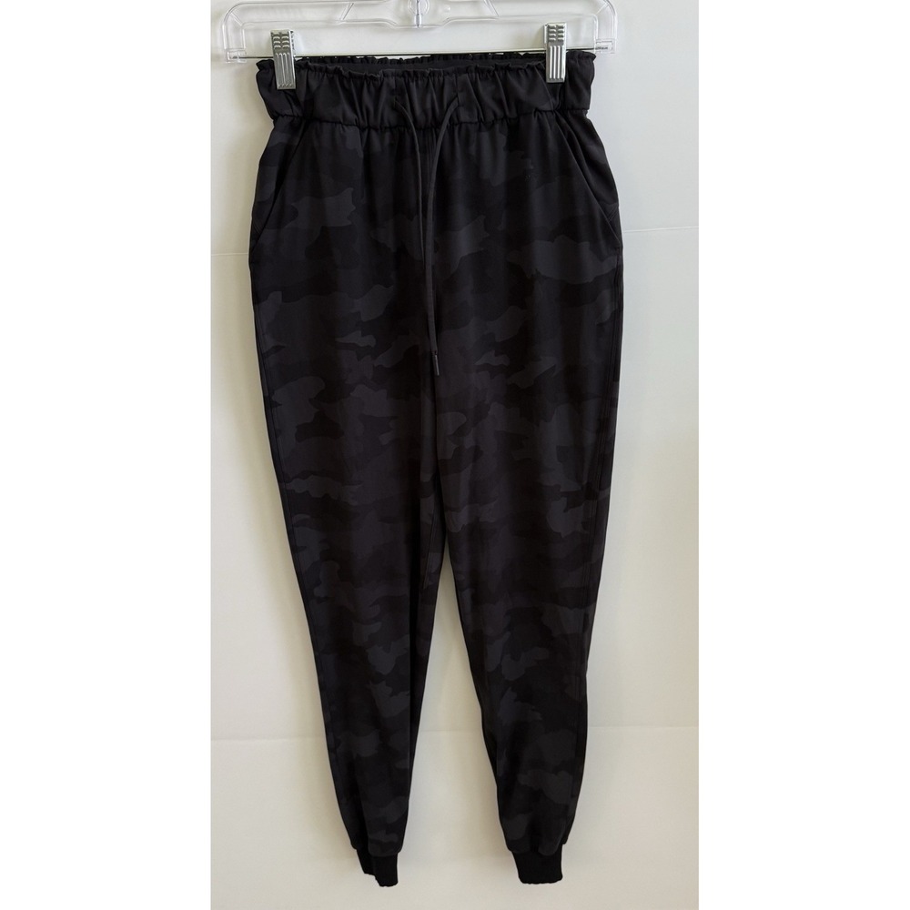 lululemon athletica Black Charcoal Camo Joggers